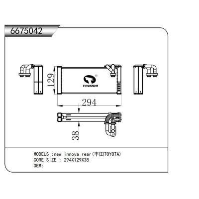 適用于 new innova rear(豐田TOYOTA) 蒸發(fā)器